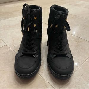 Louis Vuitton wedge ankle boot